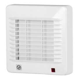 Extracteur d'air pour SDB/WC - 95m³/h - clapet - roulem. à billes