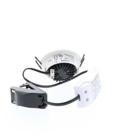 AL1014 RX 6W 760Lm 3000K 38° IP44 BLANC MAT