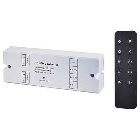 STRIP LED CONTROLEUR + TELECOMMANDE RGB