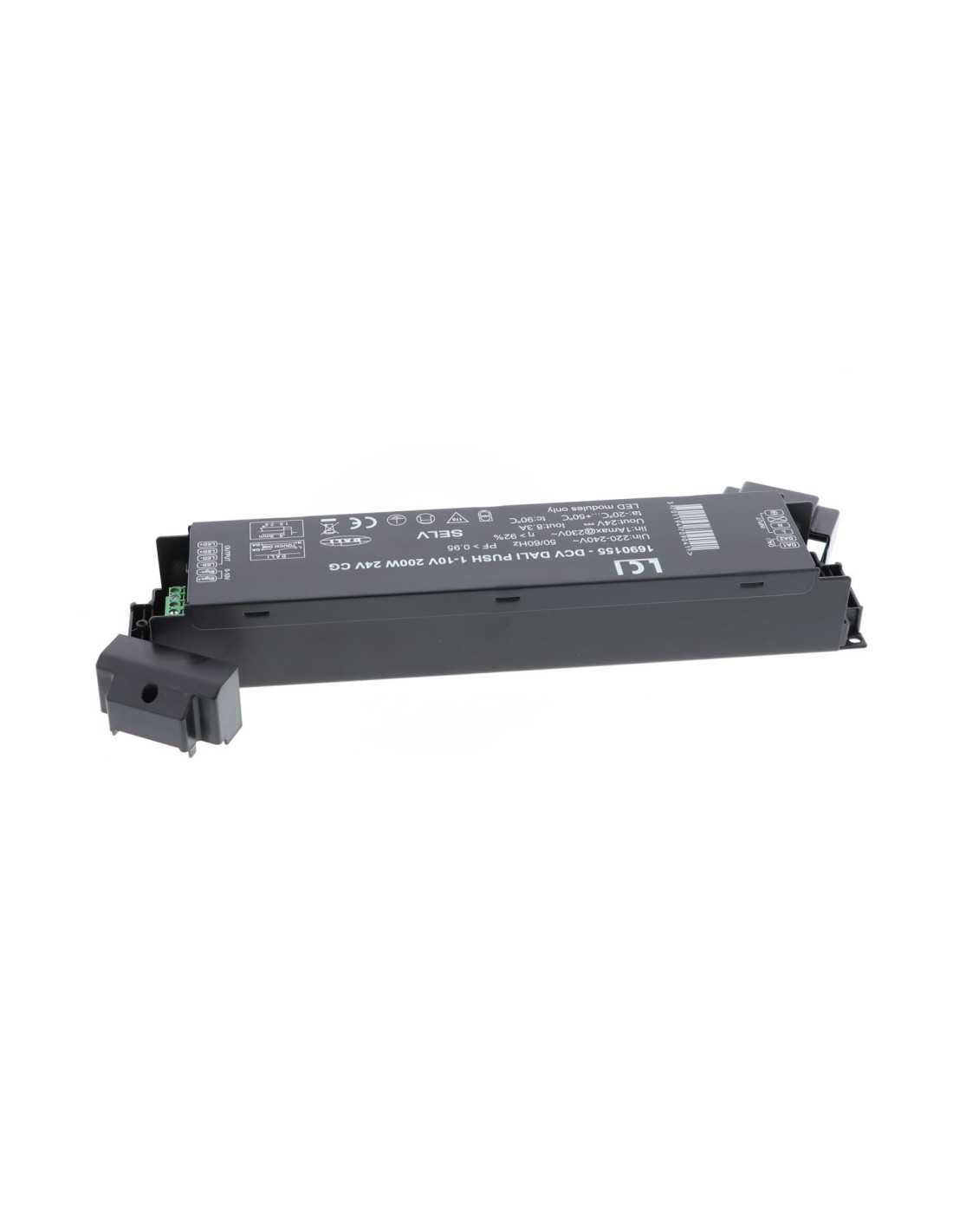 DRIVER 200W 24V CV DIM 0/1-10V DALI PUSH