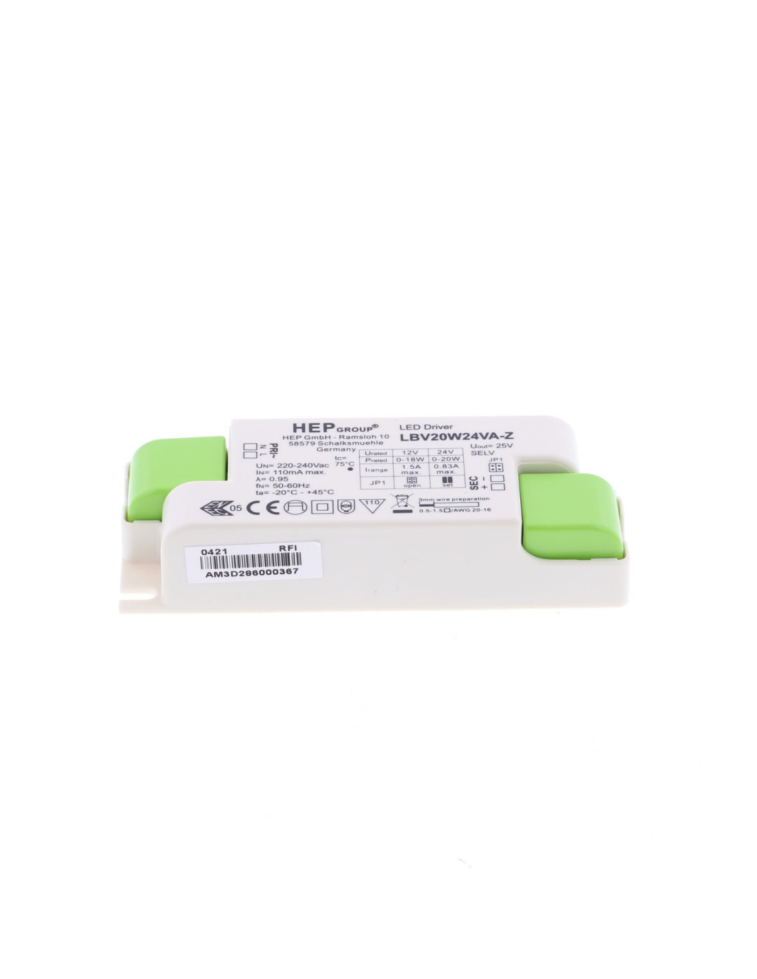 DRIVER 20W 12V CV