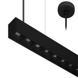 LINEAR 1 P 38W 6625Lm 75° NOIR MAT