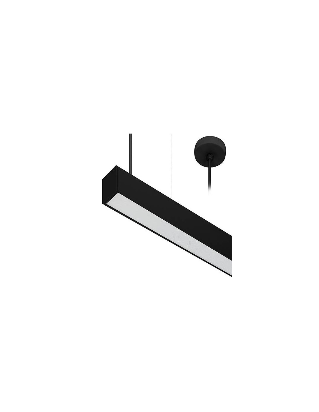LINEAR 2 P 21W-32W 75° NOIR MAT