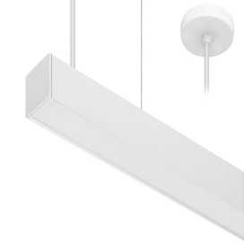 LINEAR 2 P 21W-32W 75° BLANC MAT