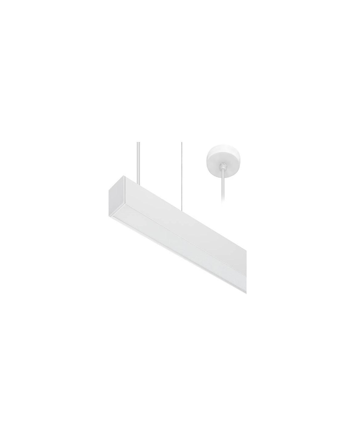 LINEAR 2 P 21W-32W 75° BLANC MAT