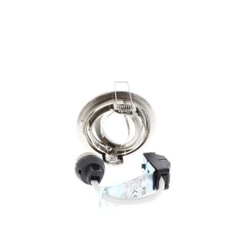 DLK2072 RX GU10 MAX50W PAR16 NICKEL SATINE