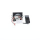 TIPI SX 3W 350Lm 3000K 30° IP44 NOIR MAT