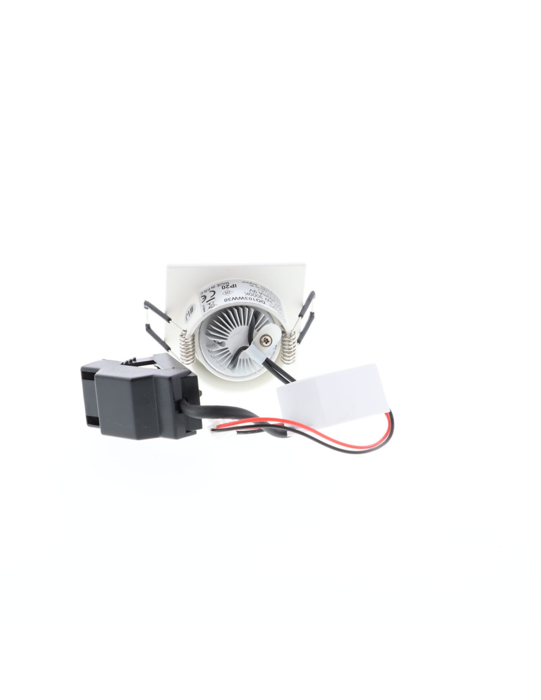 TIPI SX 3W 350Lm 3000K 30° IP44 BLANC MAT