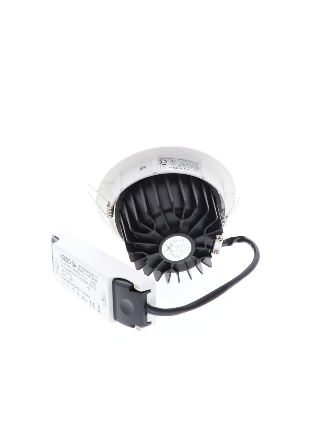 AL1016 RX 26W 2450Lm 4000K 30° BLANC MAT