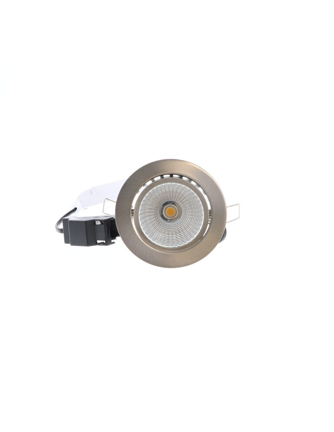 AL1015 RX 12W 1100Lm 3000K 38° NICKEL SATINE