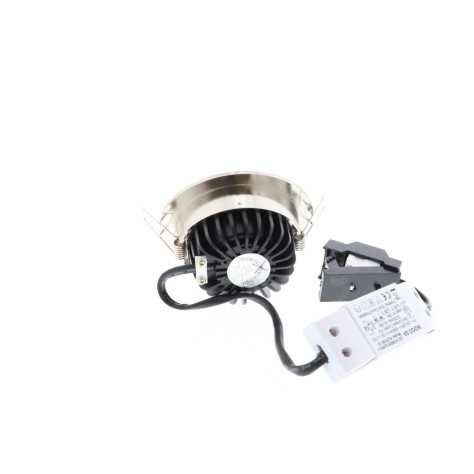 AL1015 RX 12W 1100Lm 3000K 38° NICKEL SATINE