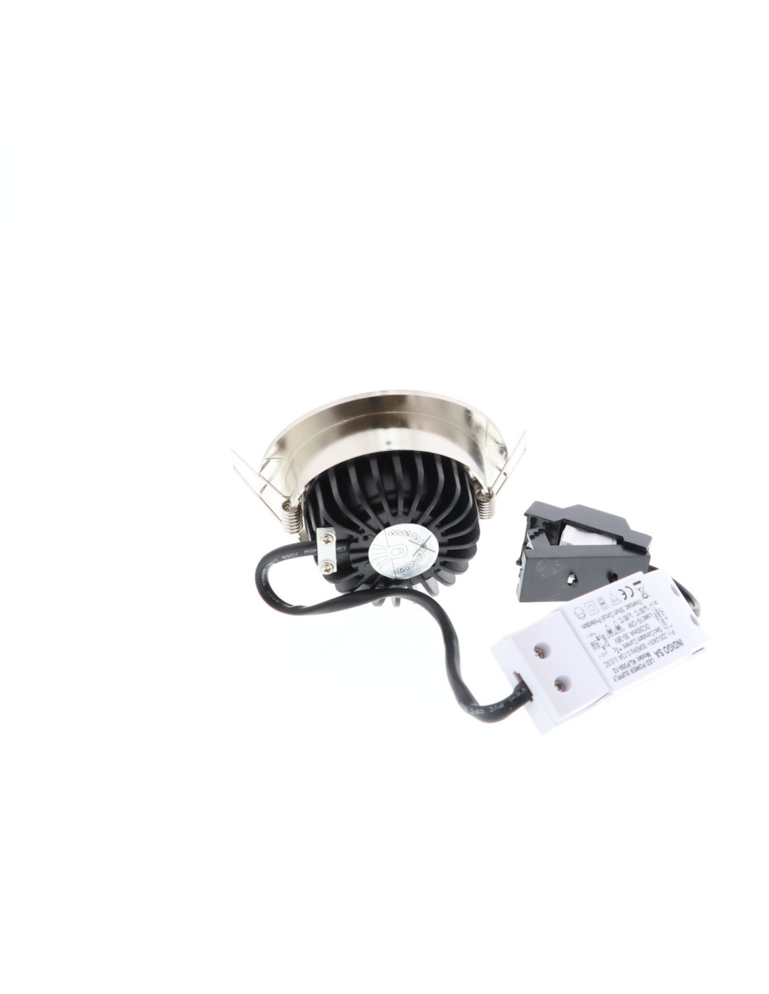 AL1015 RX 12W 1100Lm 3000K 38° NICKEL SATINE