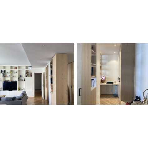 AL1014 RDX 9W 940Lm 3000K 38° IP44 DIM BLANC MAT