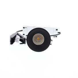 AL3012 RD 9W 1050Lm 3000K 38° IP44 DIM NOIR MAT 2