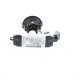 AL3012 RD 9W 1050Lm 3000K 38° IP44 DIM NOIR MAT