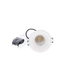 AL3012 RD 9W 1050Lm 3000K 38° IP44 DIM BLANC MAT 2