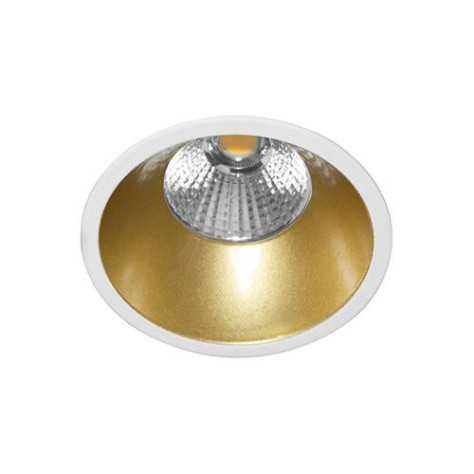 AL3012 RD 9W 1050Lm 3000K 38° IP44 DIM BLANC MAT - DORE