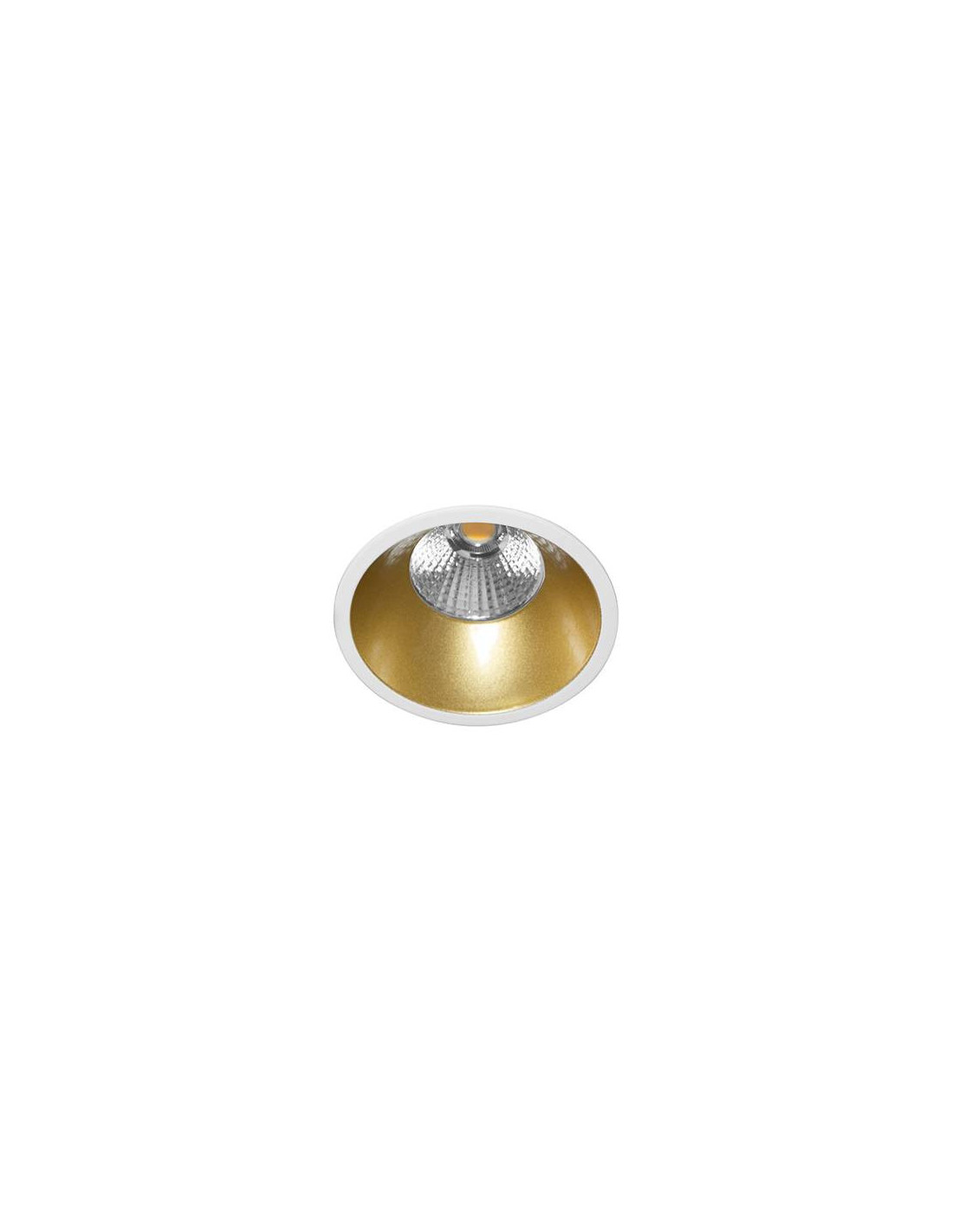 AL3012 RD 9W 1050Lm 3000K 38° IP44 DIM BLANC MAT - DORE