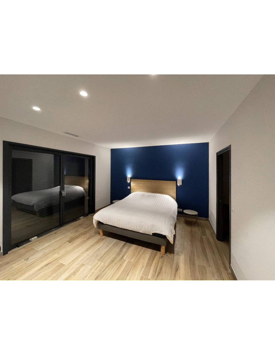 AL3012 RD 9W 1050Lm 3000K 38° IP44 DIM BLANC MAT - DORE