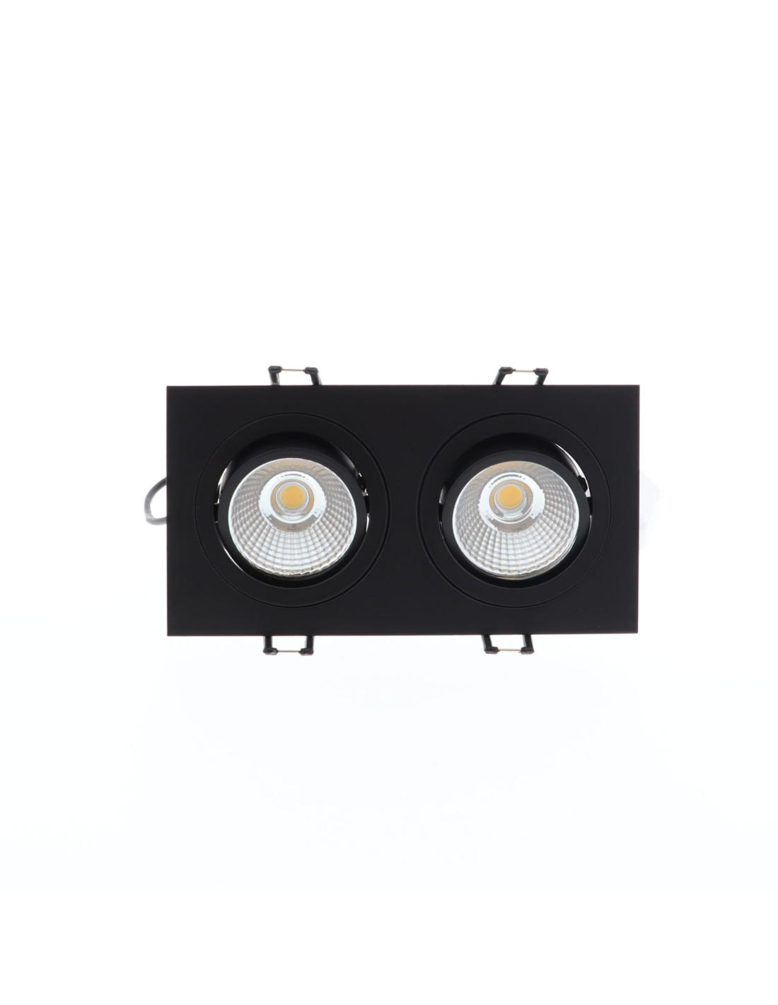 AL2014 SDX 2x9W 2x900Lm 3000K 38° DIM NOIR MAT