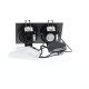 AL2014 SDX 2x9W 2x900Lm 3000K 38° DIM NOIR MAT