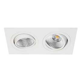 AL2014 SDX 2x9W 2x900Lm 3000K 38° DIM BLANC MAT