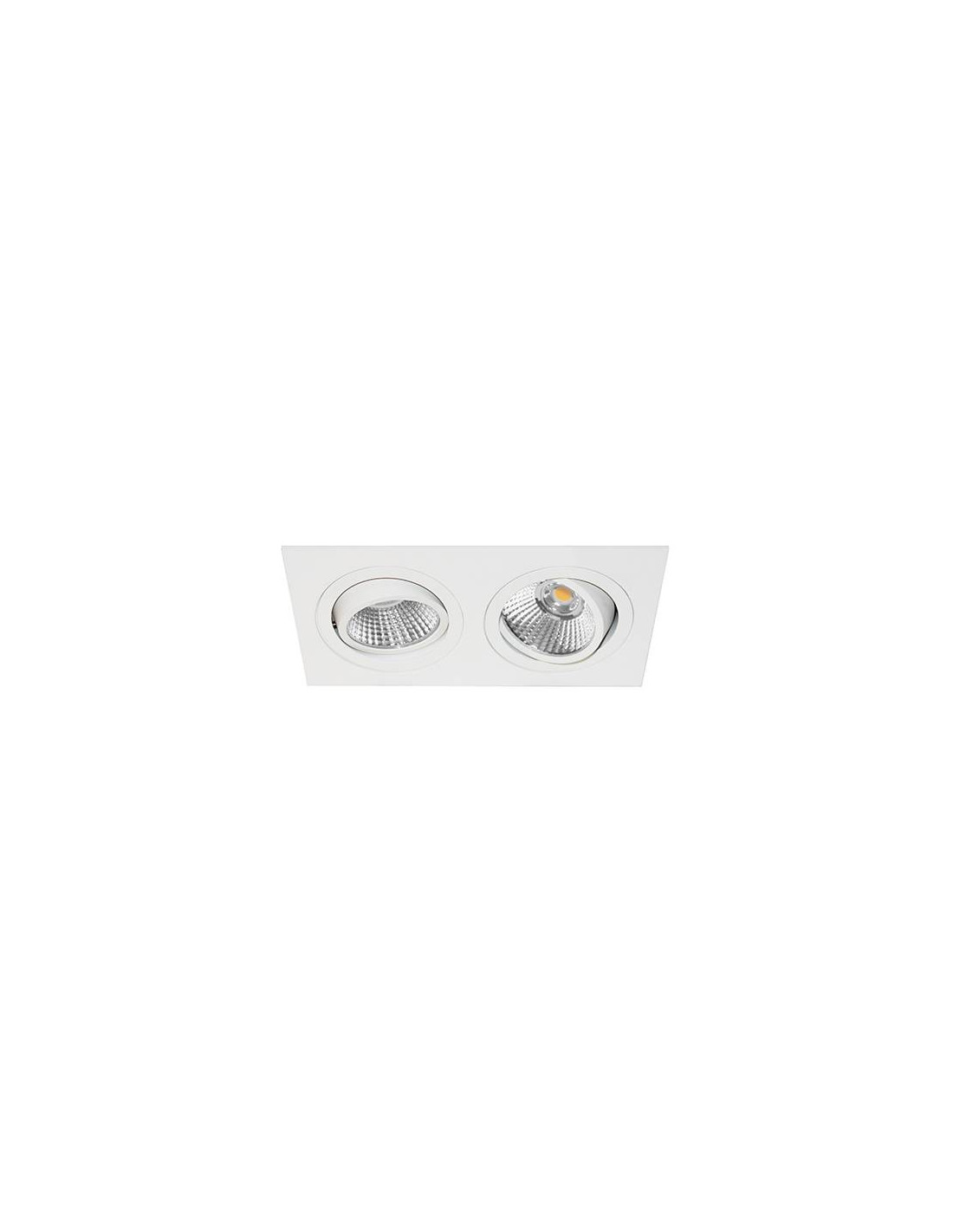 AL2014 SDX 2x9W 2x900Lm 3000K 38° DIM BLANC MAT
