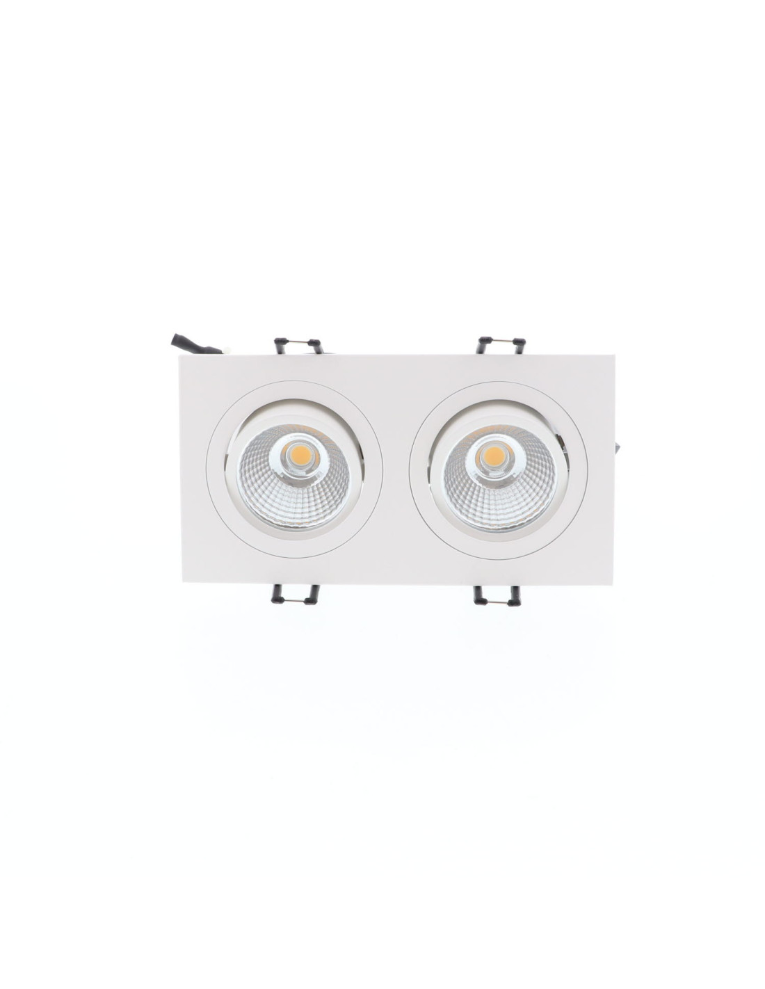AL2014 SDX 2x9W 2x900Lm 3000K 38° DIM BLANC MAT