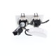 AL2014 SDX 2x9W 2x900Lm 3000K 38° DIM BLANC MAT