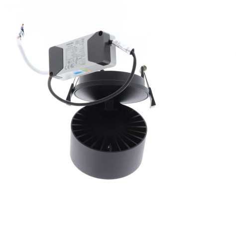 CLIC RDX 13W 1180Lm 3000K 38° DIM NOIR MAT