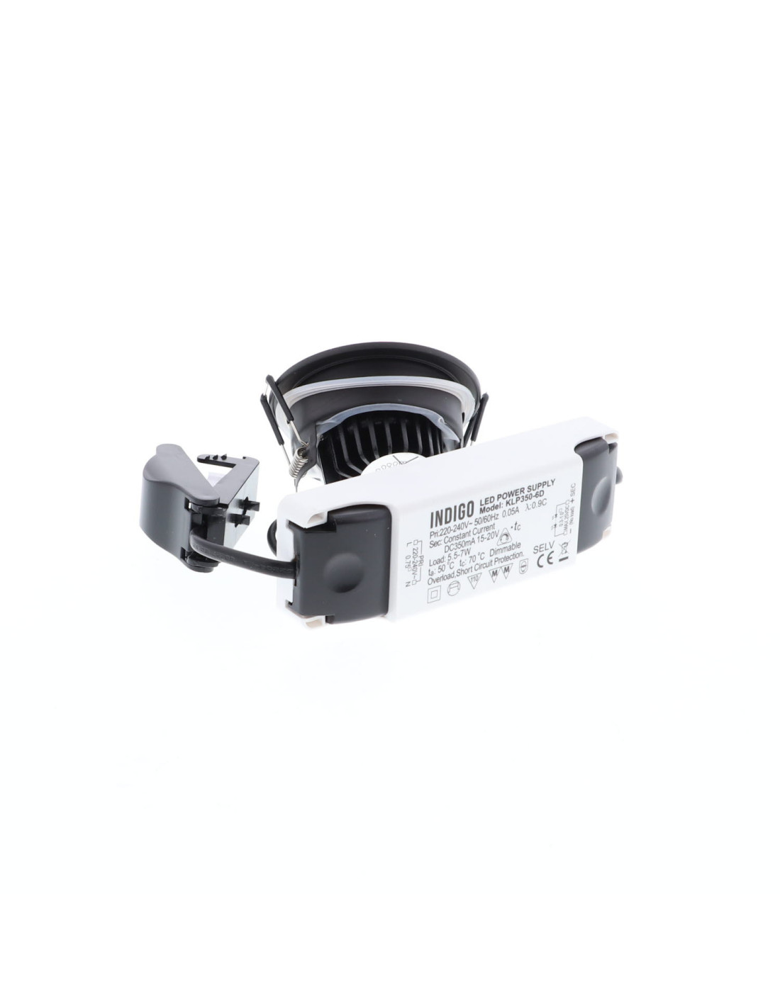 ALIS 1014 RDX 6W 740Lm 3000K 38° DIM NOIR MAT