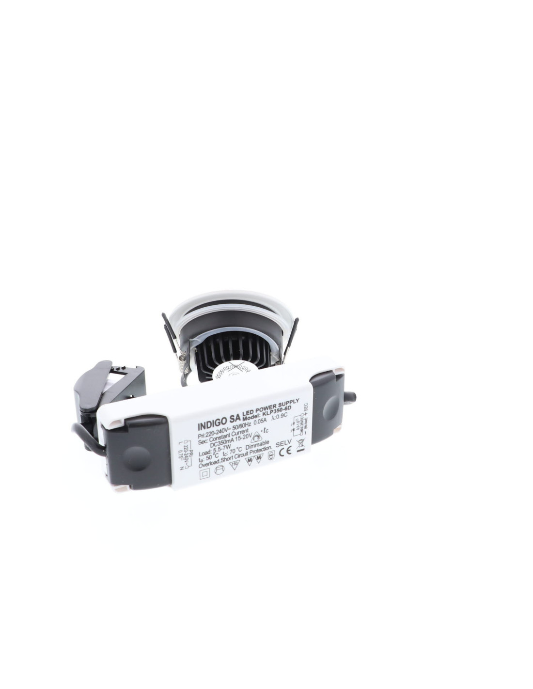 ALIS 1014 RDX 6W 740Lm 3000K 38° DIM BLANC MAT