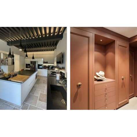 SPOTI R-B 4,5W 480Lm 3000K 24° IP44 BLANC MAT