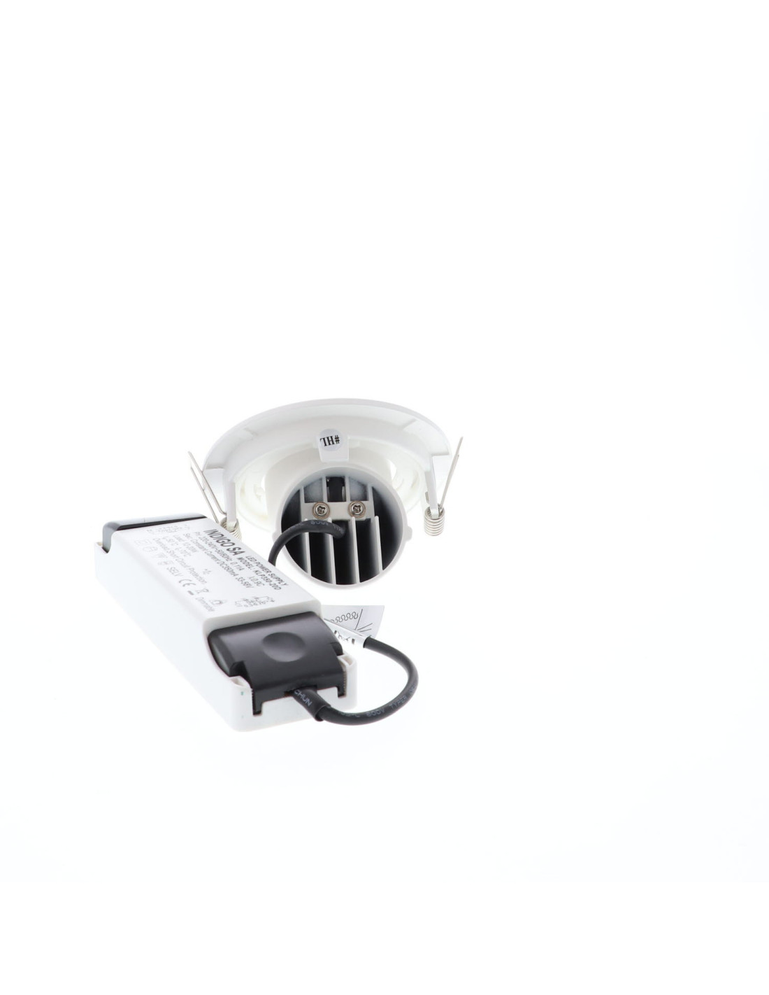 JADE RDX 12W 1400Lm 3000K 38° DIM BLANC MAT