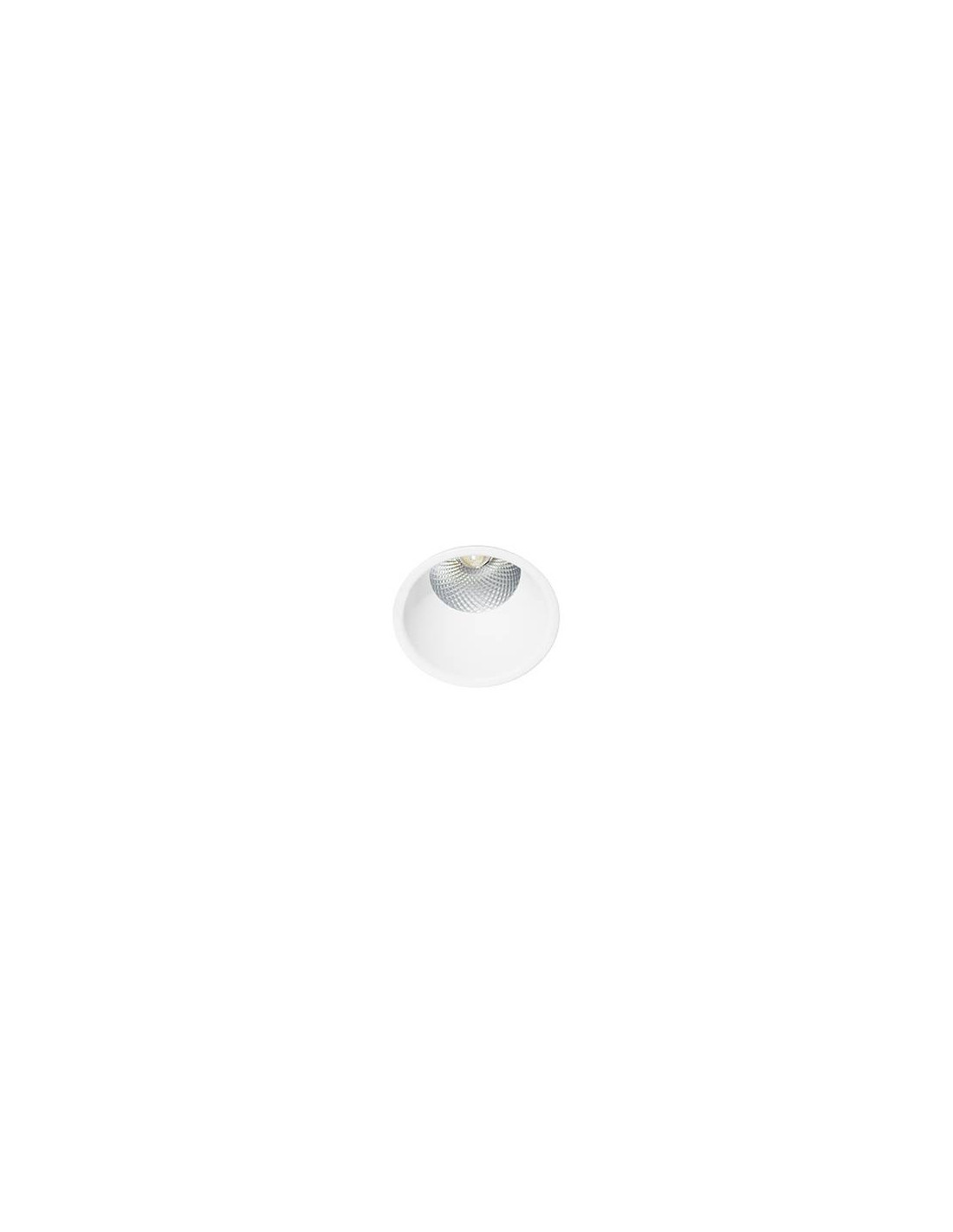 CURLI 1 RD 10W 1140Lm 4000K 40° DIM BLANC MAT