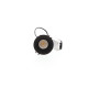 AL3012 RD WARM 6W 530Lm 38° IP44 DIM NOIR MAT