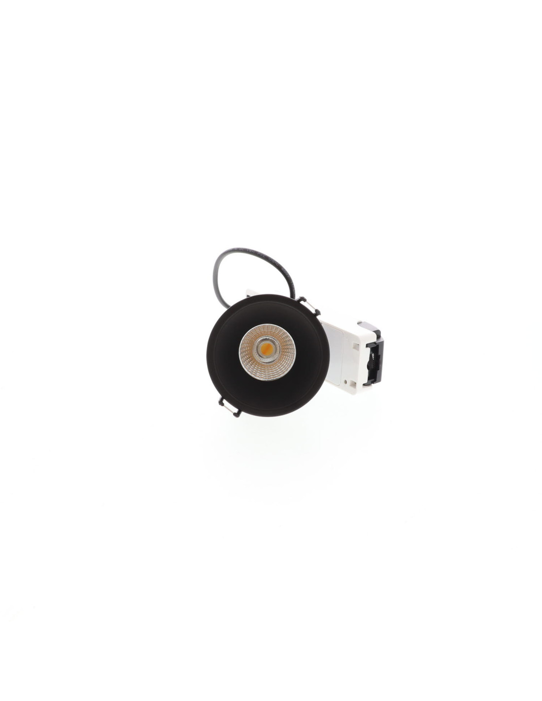 AL3012 RD WARM 6W 530Lm 38° IP44 DIM NOIR MAT