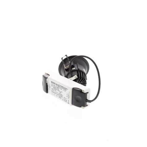 AL3012 RD WARM 6W 530Lm 38° IP44 DIM NOIR MAT