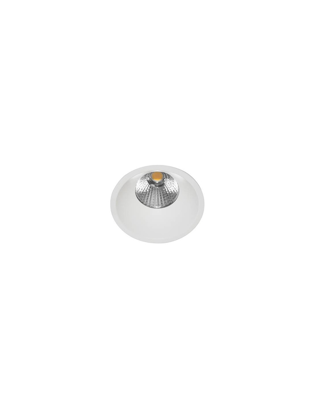 AL3012 RD WARM 6W 530Lm 38° IP44 DIM BLANC MAT