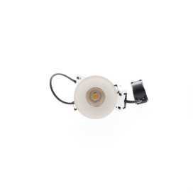 AL3012 RD WARM 6W 530Lm 38° IP44 DIM BLANC MAT 2