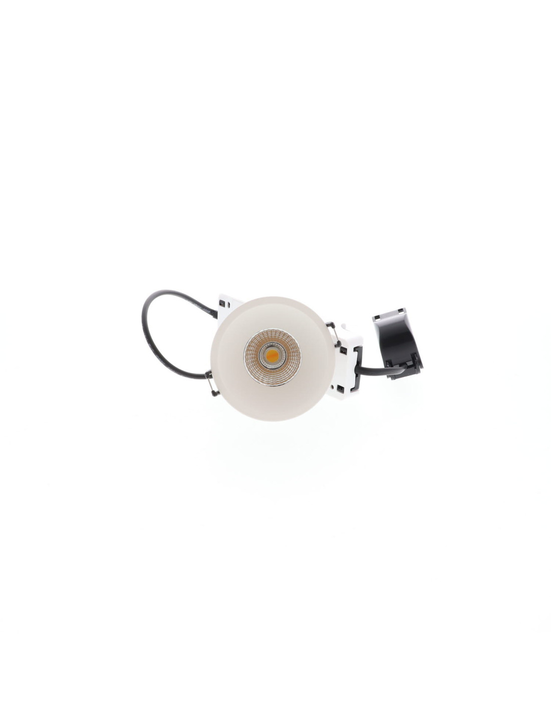 AL3012 RD WARM 6W 530Lm 38° IP44 DIM BLANC MAT