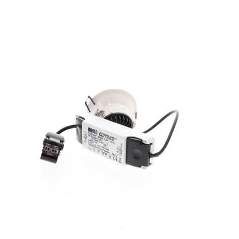 AL3012 RD WARM 6W 530Lm 38° IP44 DIM BLANC MAT