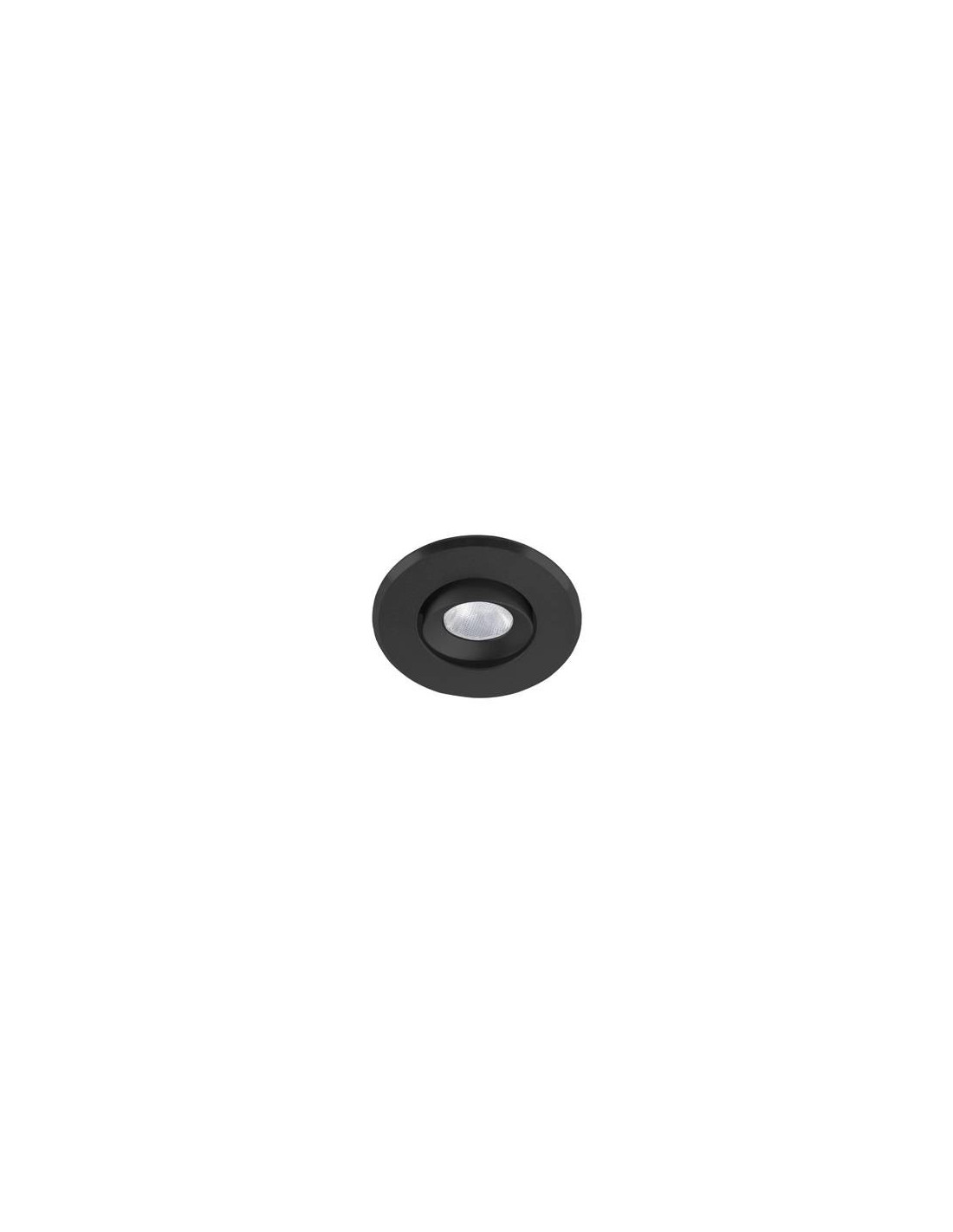 LASY RX 1W 100Lm 3000K 24° IP44 NOIR MAT