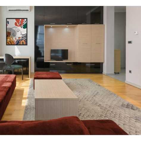 LASY RX 1W 100Lm 3000K 24° IP44 NOIR MAT