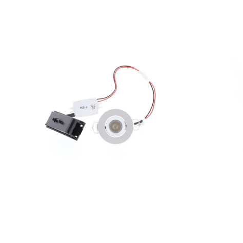 LASY RX 1W 100Lm 3000K 24° IP44 ALUMINIUM SATINE