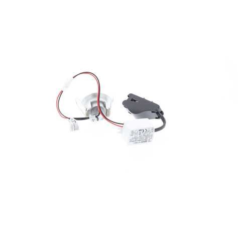 LASY RX 1W 100Lm 3000K 24° IP44 ALUMINIUM SATINE