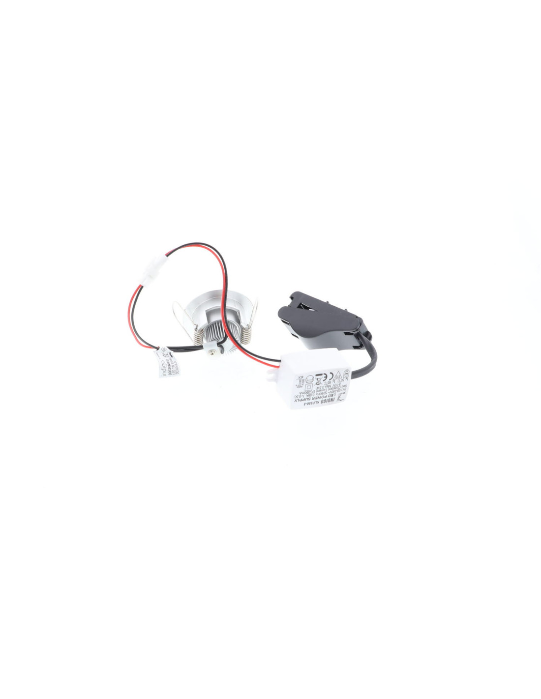 LASY RX 1W 100Lm 3000K 24° IP44 ALUMINIUM SATINE