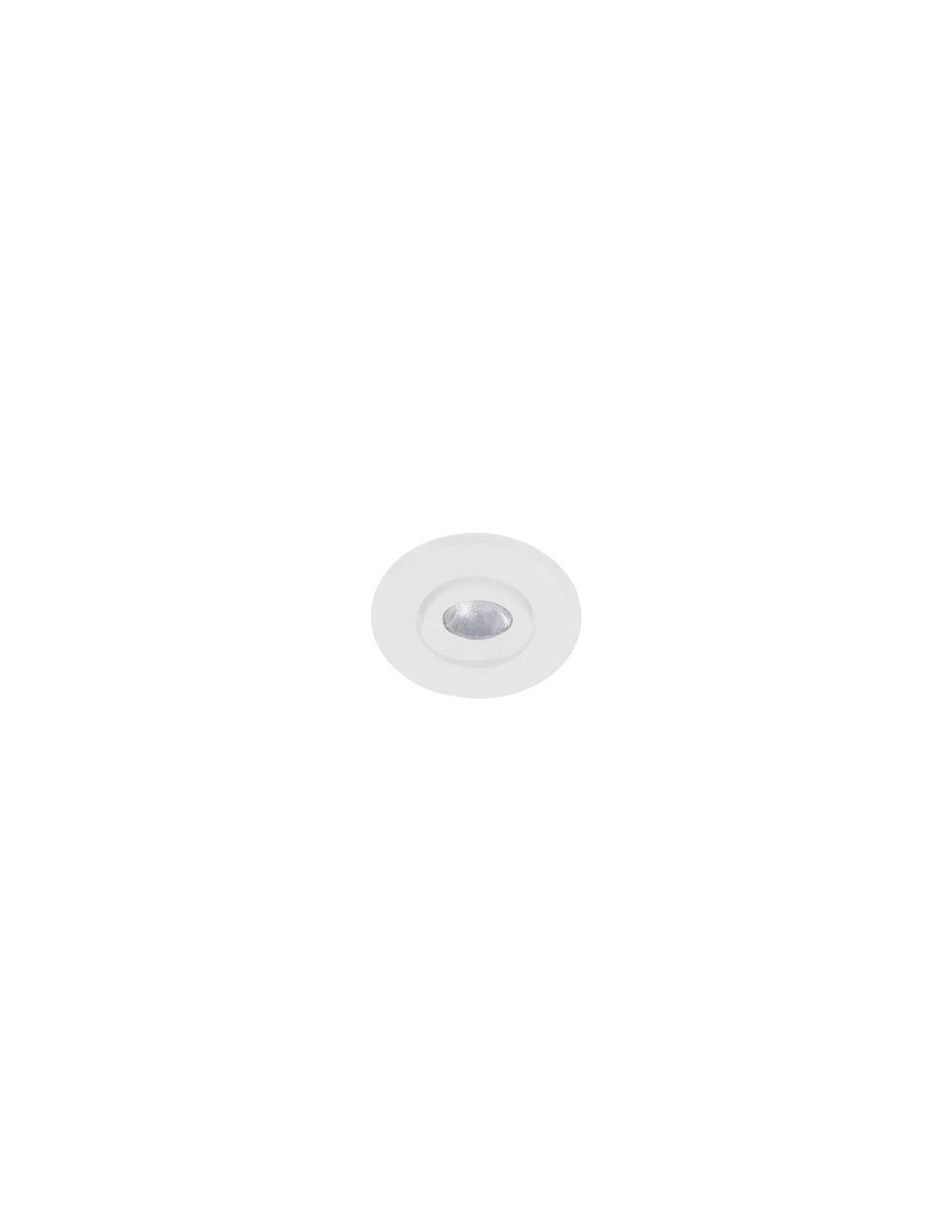 LASY RX 1W 100Lm 3000K 24° IP44 BLANC MAT