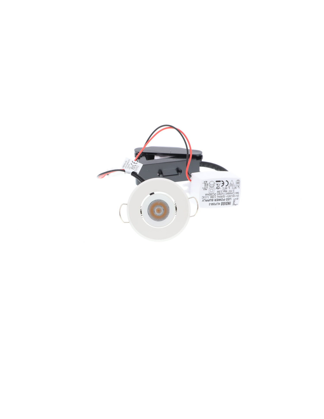 LASY RX 1W 100Lm 3000K 24° IP44 BLANC MAT