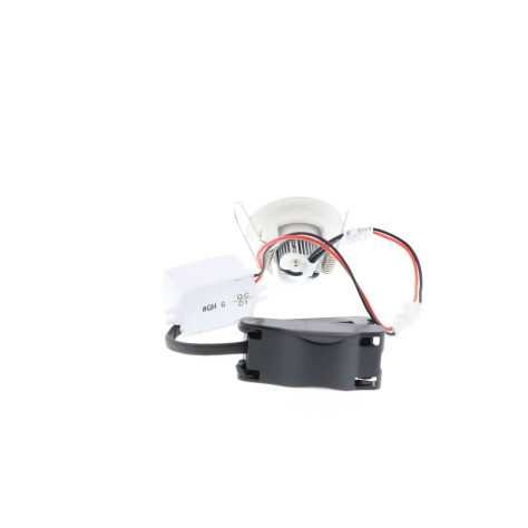 LASY RX 1W 100Lm 3000K 24° IP44 BLANC MAT